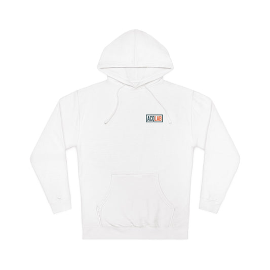 Unisex Hooded Sweatshirt - White Choose Your Hard