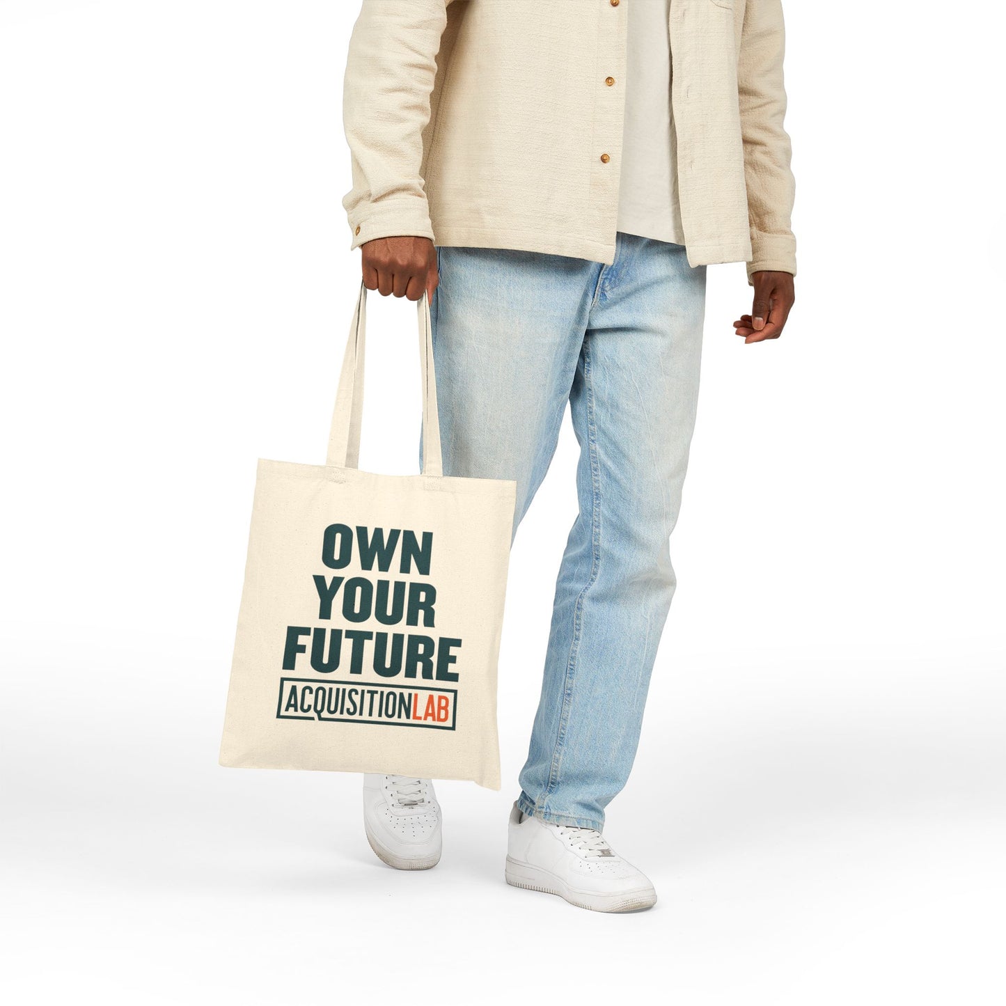 Cotton Canvas Tote Bag - Own Your Future