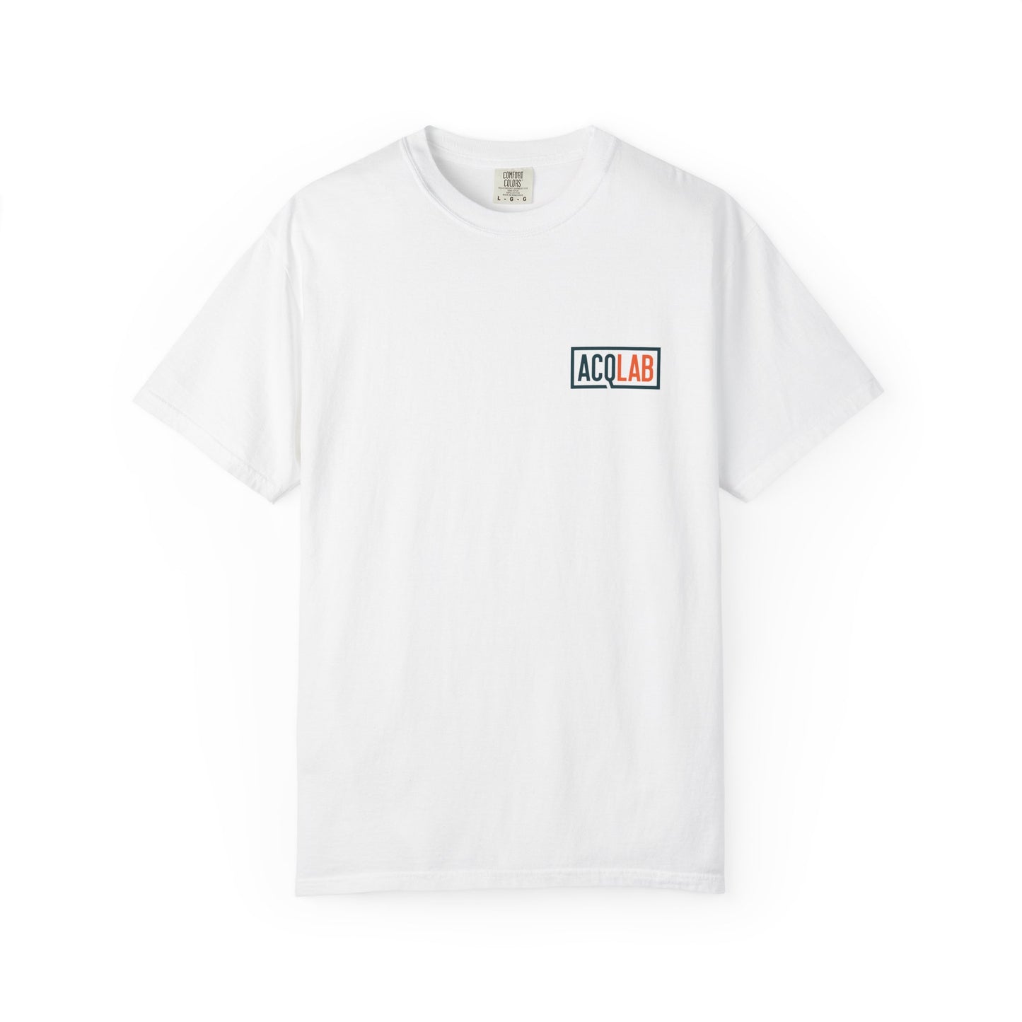 Unisex Garment-Dyed T-shirt - White Take the Hidden Path