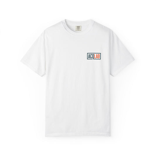 Unisex Garment-Dyed T-shirt - White Take the Hidden Path
