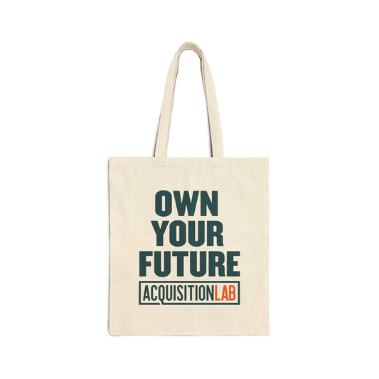 Cotton Canvas Tote Bag - Own Your Future